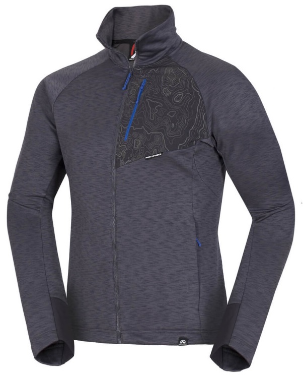 Northfinder BENSYL pánska mikina Grey MI-3675OR-319 Veľkosť: 2XL 8584153157436