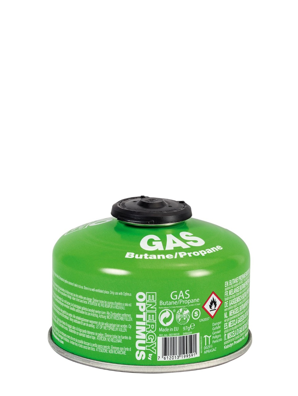 Optimus Plynová kartuša 100 g Bután / Propán 7612013199607