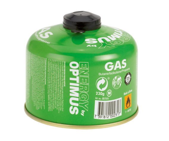 Optimus Plynová kartuša 230 g Bután / Propán 7612013199621