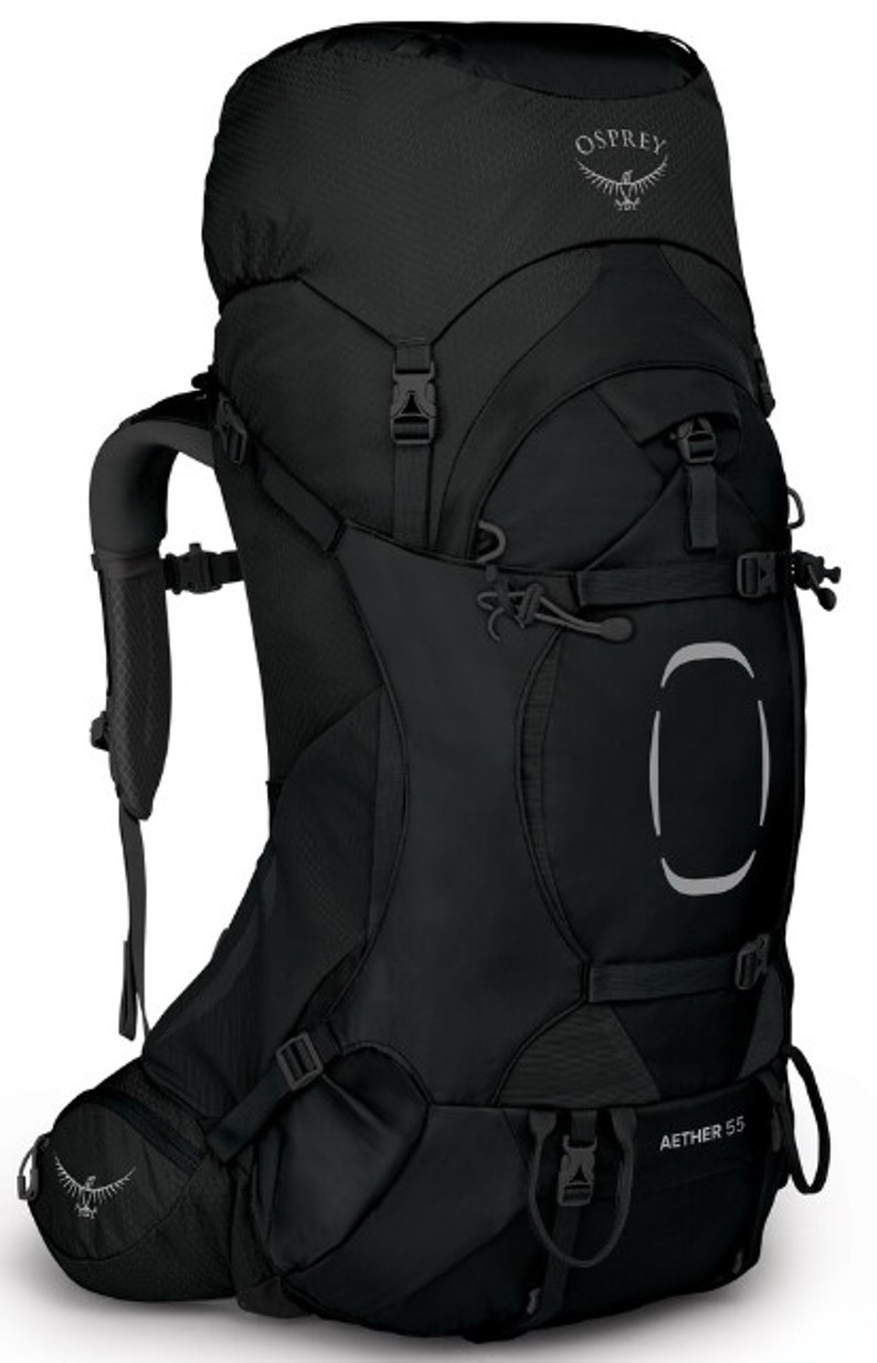 Osprey Aether 55 II black Veľkosť: S/M