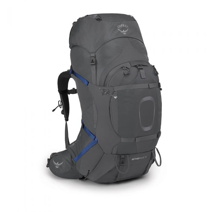 Osprey Aether PLUS 70 eclipse grey Veľkosť: S/M
