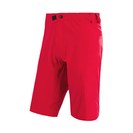 SENSOR CYKLO HELIUM pánske nohavice krátke voľné červená Veľkosť: S