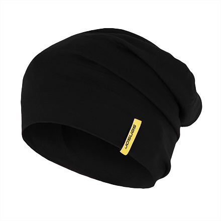 Sensor čiapka MERINO WOOL čierna Veľkosť: M 8592837022567