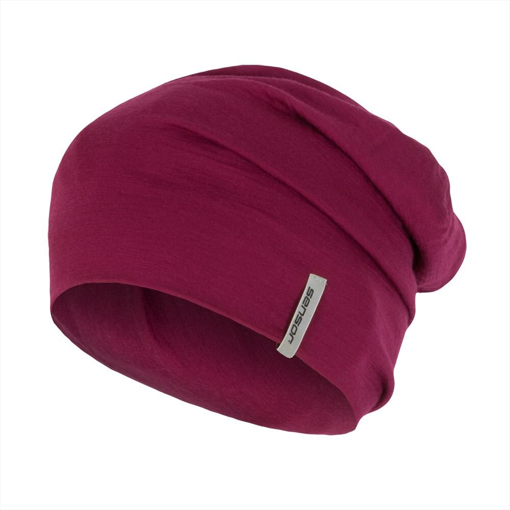 Sensor čiapka MERINO WOOL lilla Veľkosť: M