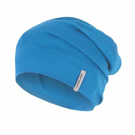 Sensor čiapka MERINO WOOL modrá Veľkosť: L