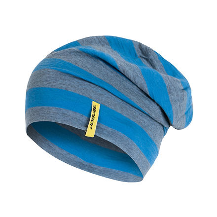Sensor čiapka MERINO WOOL modrá pruhy Veľkosť: L 8592837036014