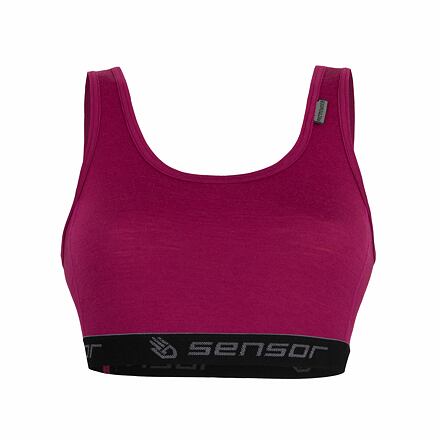 SENSOR MERINO ACTIVE dámska podprsenka lilla Veľkosť: S 8592837047119