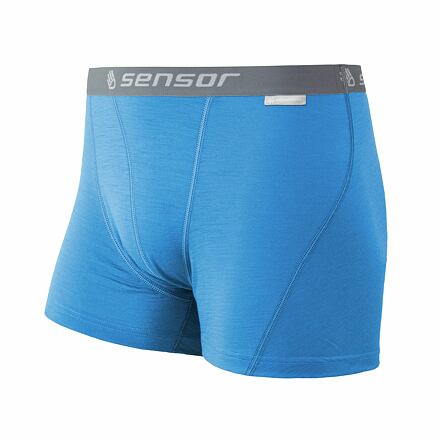SENSOR MERINO ACTIVE pánske trenírky modrá Veľkosť: S