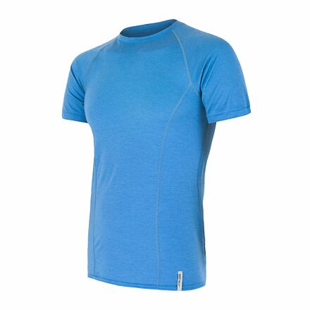SENSOR MERINO ACTIVE pánske tričko kr.rukáv modrá Veľkosť: S