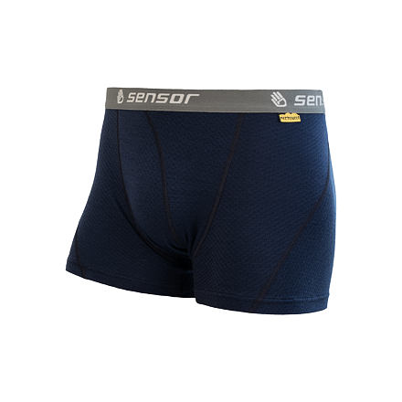 SENSOR MERINO DF pánske trenírky deep blue Veľkosť: XXL