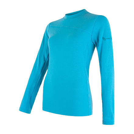 SENSOR MERINO EXTREME dámske tričko dl.rukáv modrá Veľkosť: S 8592837056531