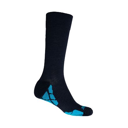 Sensor PONOŽKY HIKING MERINO tm.modrá / modrá Veľkosť: 6/8
