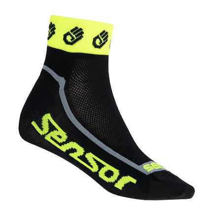 SENSOR PONOŽKY RACE LITE ručičky reflex žltá Veľkosť: 3/5