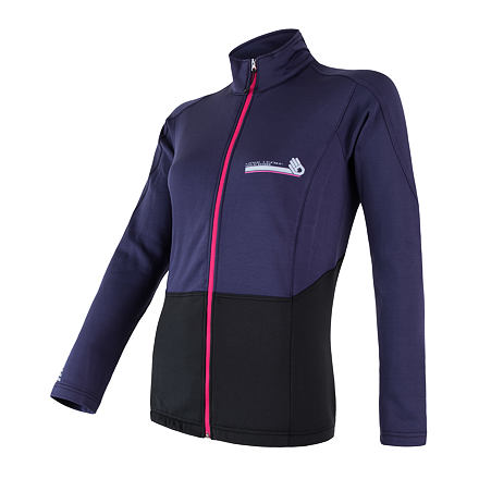 SENSOR PROFI dámska bunda čierna / fialová Veľkosť: M