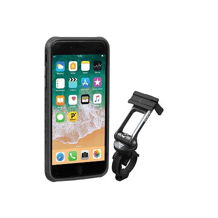 TOPEAK obal RIDECASE pre iPhone 6 Plus, 6s Plus, 7 Plus, 8 Plus čierna / sivá 2019 Veľkosť: UNI