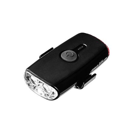 TOPEAK svetlo na helmu HEADLUX DUAL USB 140/10 Veľkosť: UNI