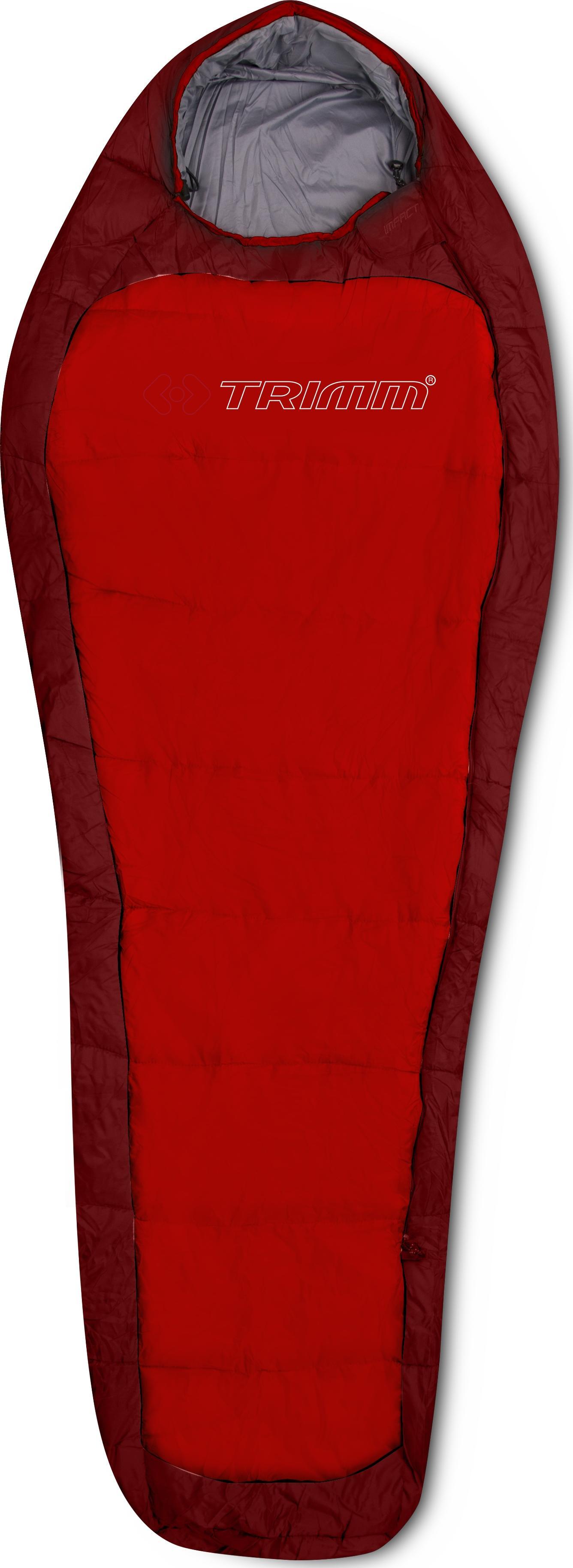 Trimm IMPACT Red / Dark Red Veľkosť: -195P spací vak
