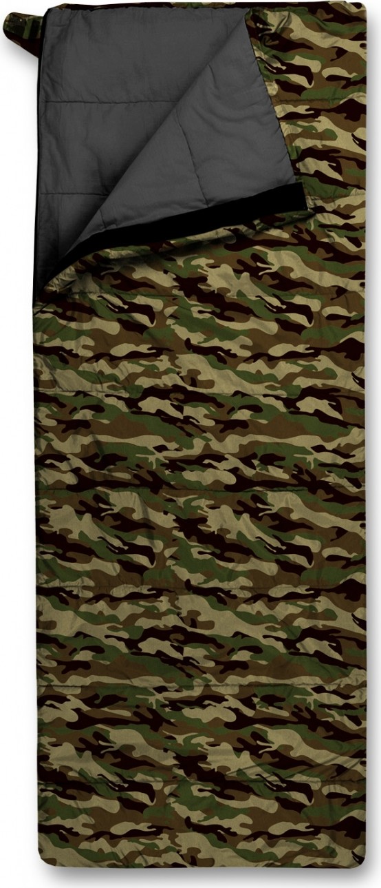 Trimm Travel Camouflage Veľkosť: 195P spací vak