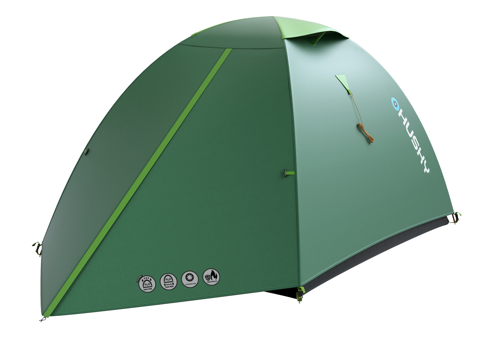 Husky Stan Outdoor Bizam 2 plus zelená Veľkosť: OneSize