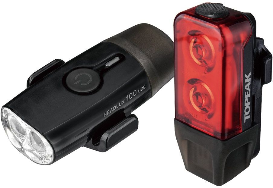 TOPEAK svetla POWERLUX USB COMBO čierna Veľkosť: UNI