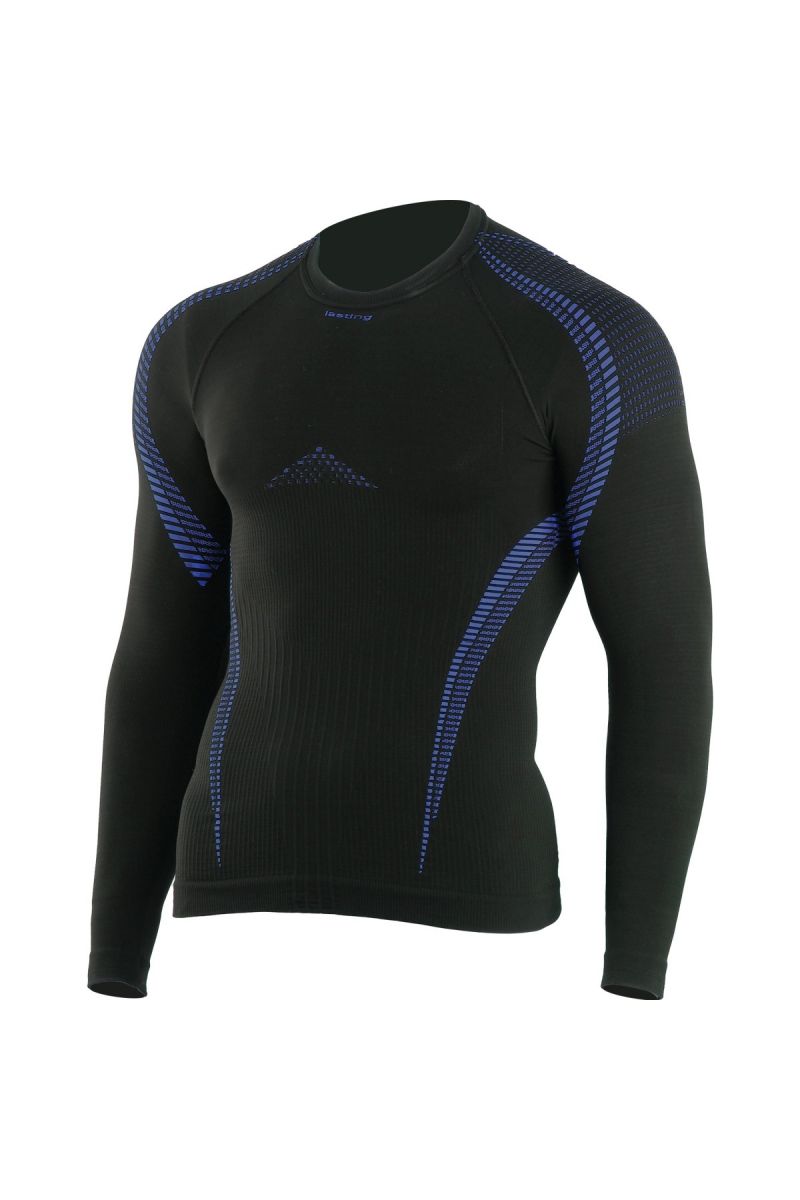 Lasting STEM 9050 čierne termo bezšvové tričko Veľkosť: 2XL/3XL 8595067826615