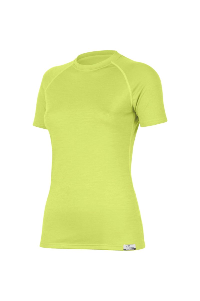 Lasting dámske merino tričko ALEA 2323 limetkové Veľkosť: L
