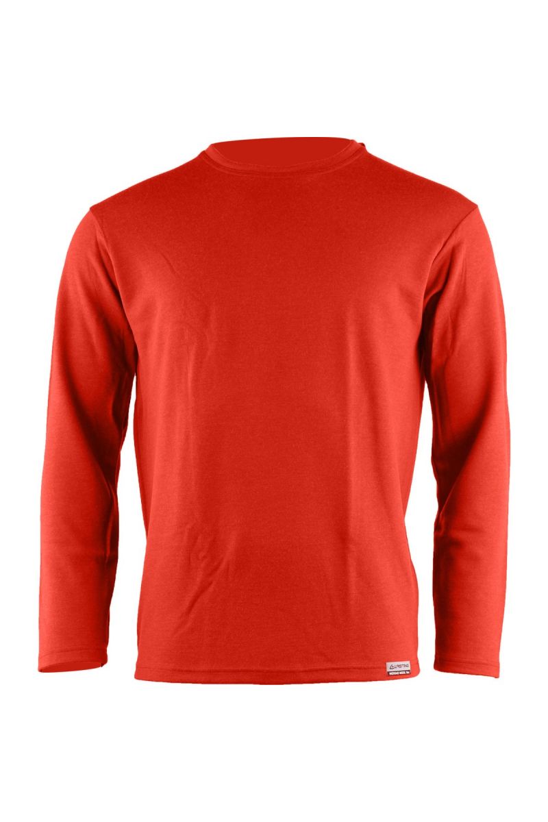 Lasting pánska merino mikina WOLK 3737 červená Veľkosť: 2XL
