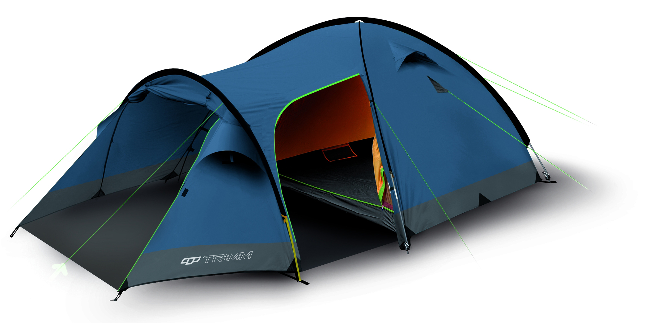 Trimm Camp II dark lagoon / dark grey