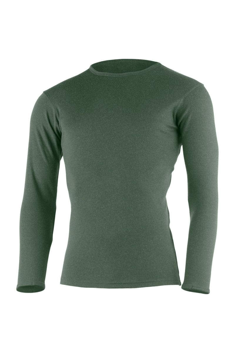 Lasting pánska merino mikina BELO 6666 zelená Veľkosť: L