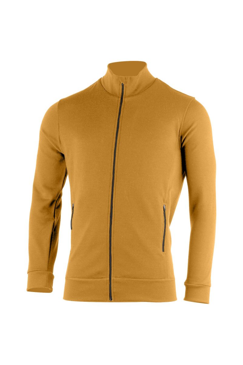 Lasting pánska merino mikina THERM horčicová Veľkosť: L