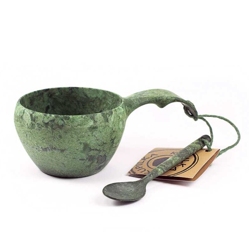 Kupilka Kuksa 210 ml + lyžička - Conifer (GREEN) 6430014970220