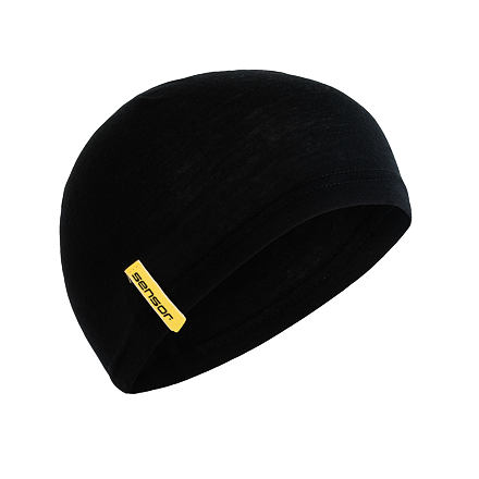 Sensor čiapka MERINO UNDER čierna Pohlavie: unisize