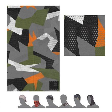 SENSOR TUBE CAMO šatku multifunkčný safari / multi Veľkosť: UNI