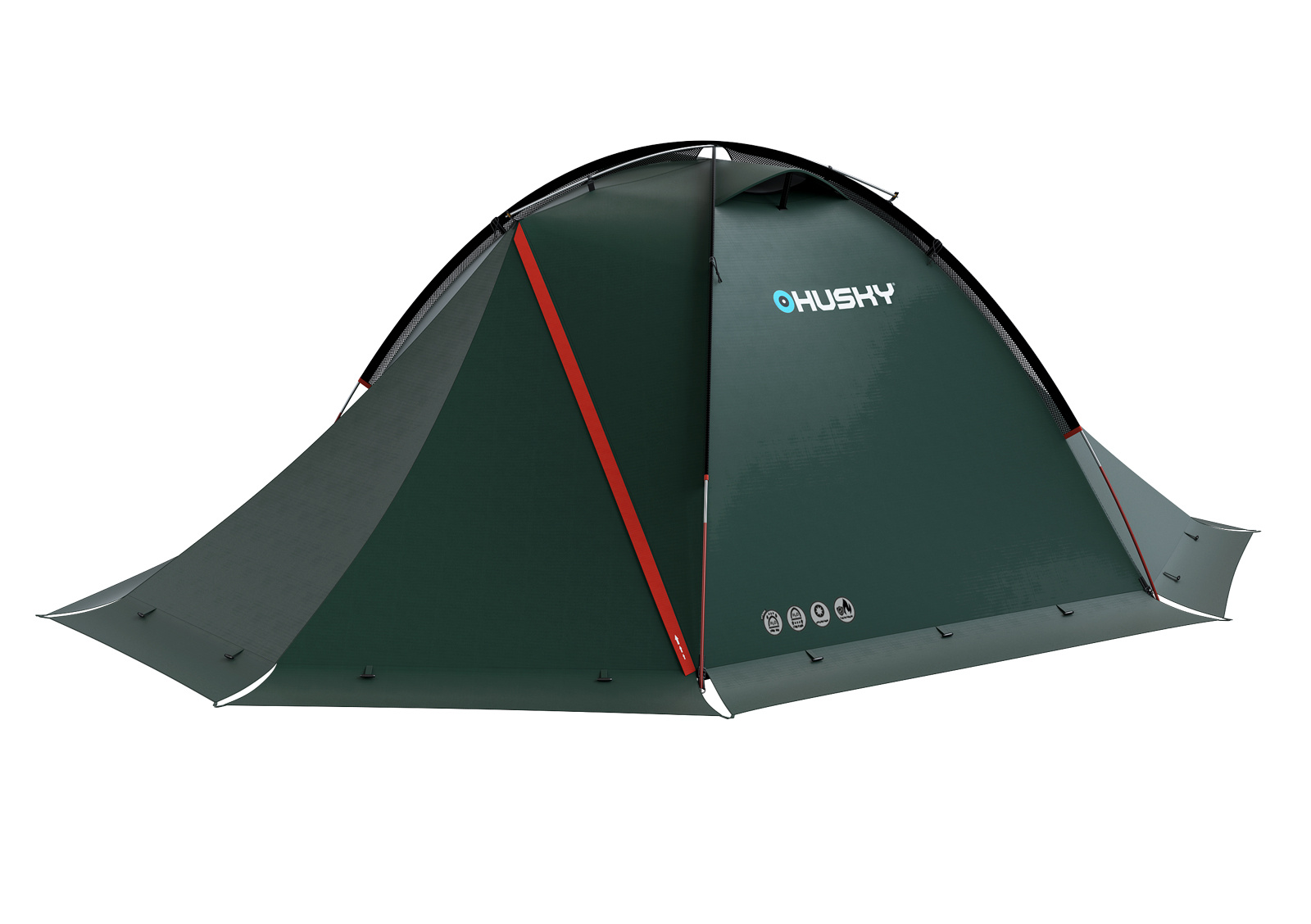 Husky Stan Extreme Falcon 2 zelená Veľkosť: OneSize