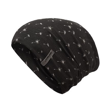 Sensor čiapka MERINO IMPRESS čierna / pattern Veľkosť: L 8592837077079