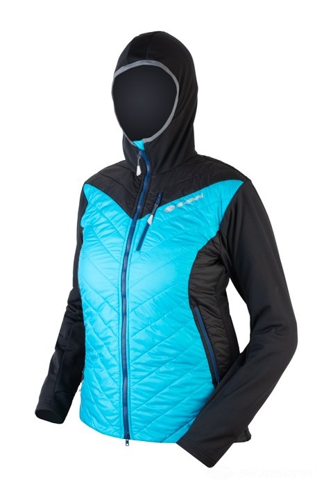 Sir Joseph Freon Lady black/turquoise Veľkosť: XL  dámska bunda