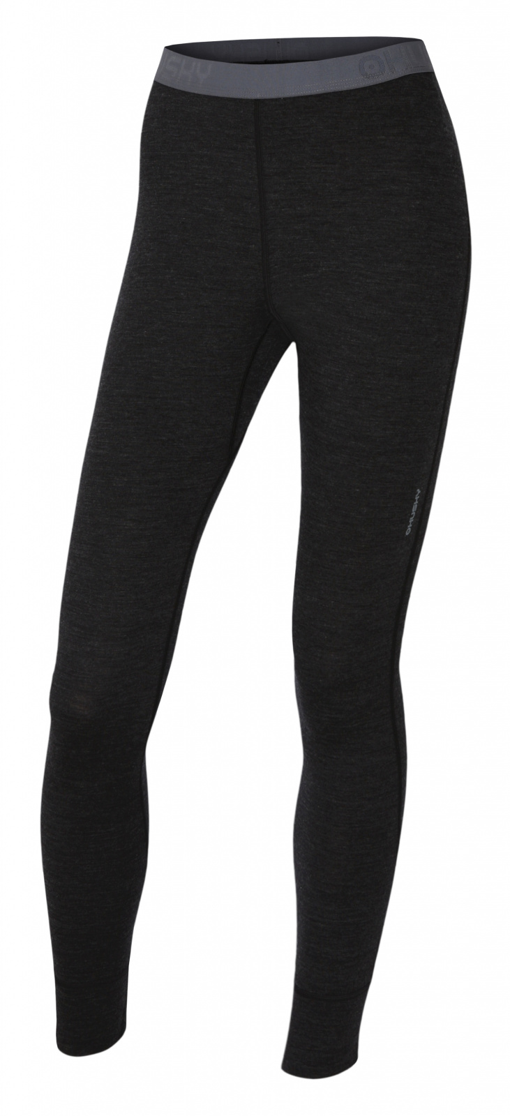 Husky Merino 100 termoprádlo Nohavice dámske čierna Veľkosť: XL