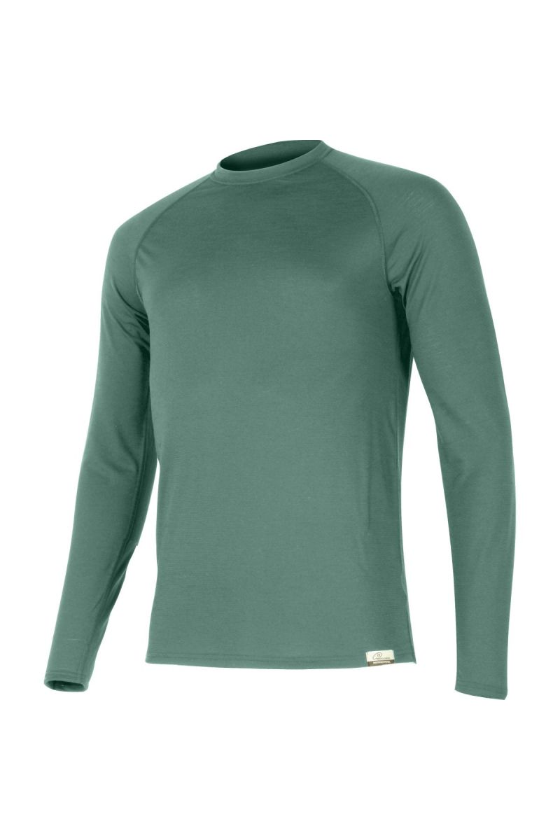 Lasting pánske merino tričko ATAR 7575 zelené Veľkosť: L
