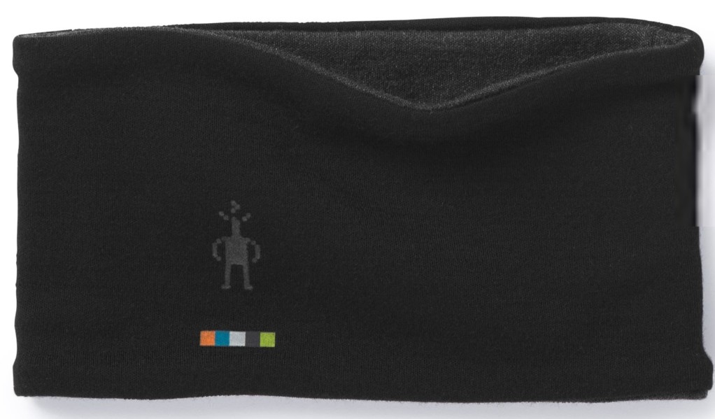 Smartwool MERINO 250 REVERSIBLE HEADBAND black-charcoal heather UNI