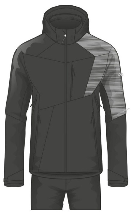 Northfinder WALTER pánska bunda black BU-3926SNW-269 Veľkosť: M 8584153269191