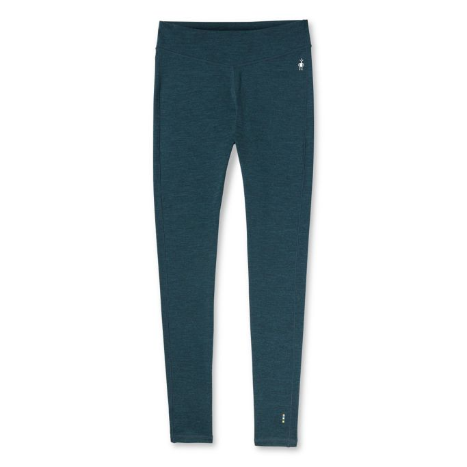 Smartwool W MERINO 250 BASELAYER BOTTOM BOXED twilight blue heather Veľkosť: XS
