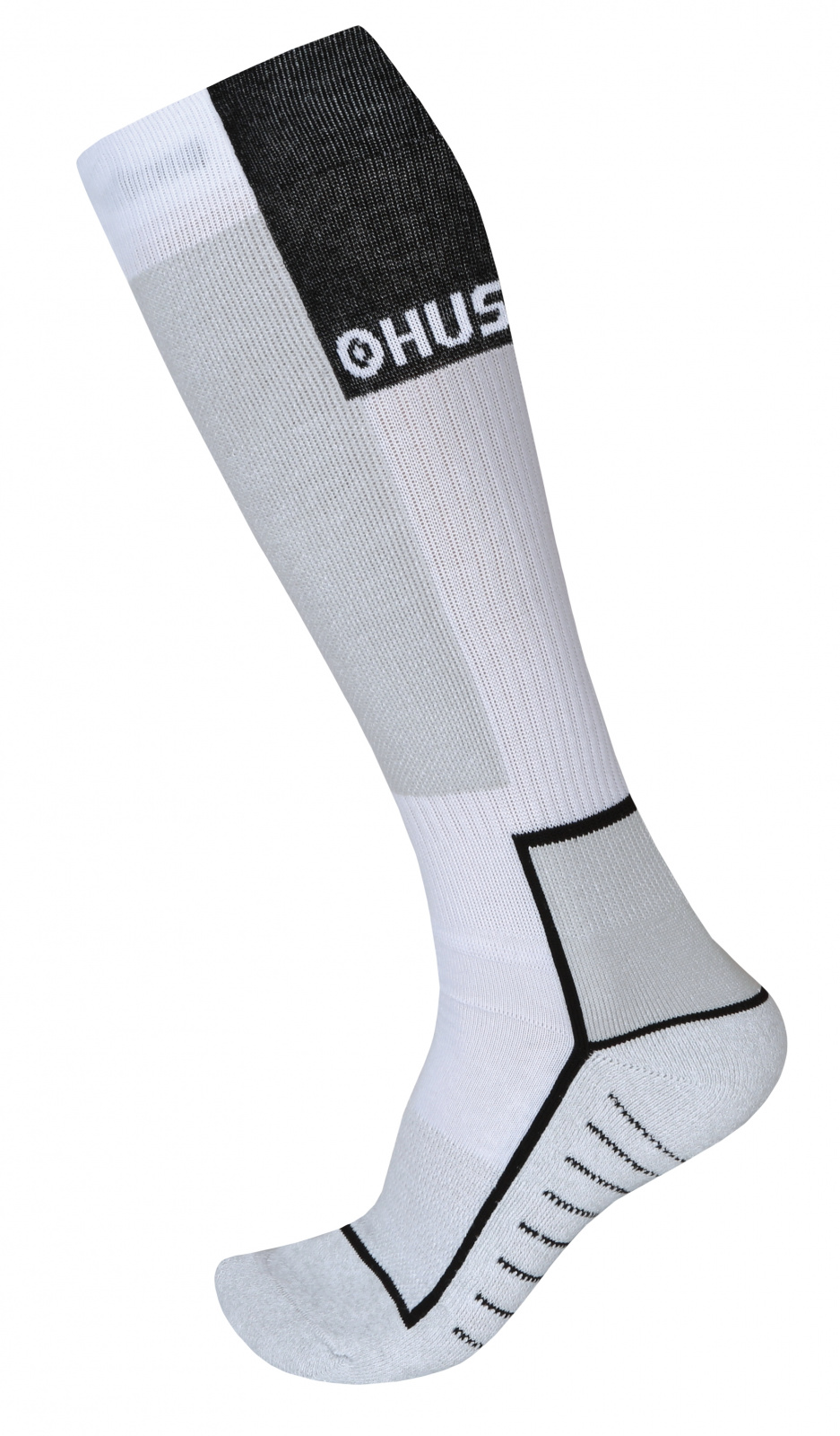Husky Podkolienky Snow-ski biela/čierna Veľkosť: L (41-44)