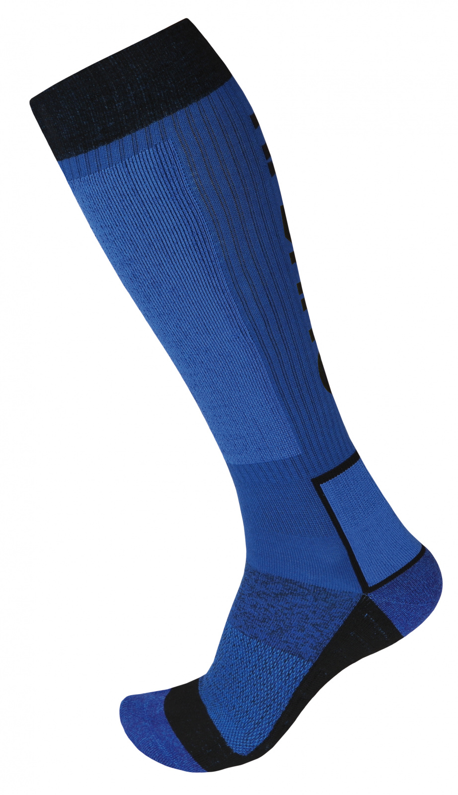 Husky Ponožky Snow Wool modrá/čierna Veľkosť: L (41-44)
