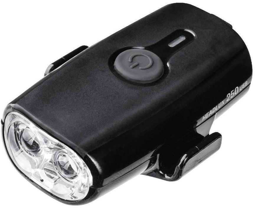 TOPEAK Headlux USB 250 svetlo na prilbu/riadítka Veľkosť: UNI 4710069681886