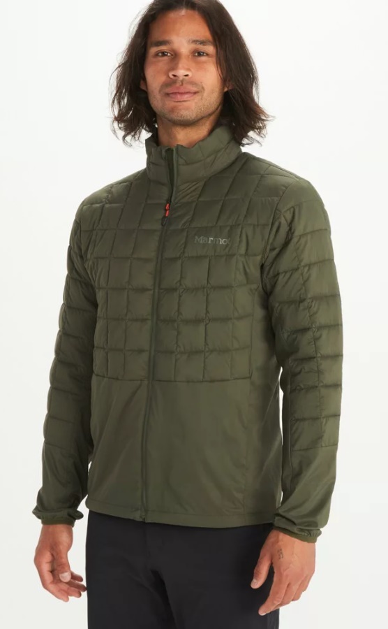Marmot Men's Echo Featherless Hybrid Jacket - nori Veľkosť: L