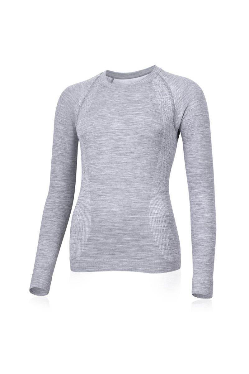 Lasting dámske merino tričko WARA 8484 sivé Veľkosť: S/M 8596445036893
