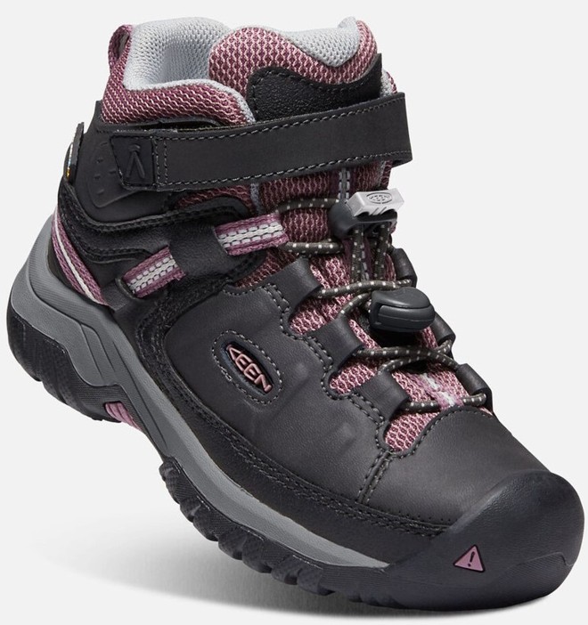 Keen TARGHEE MID WP CHILDREN raven/tulipwood Veľkosť: 29
