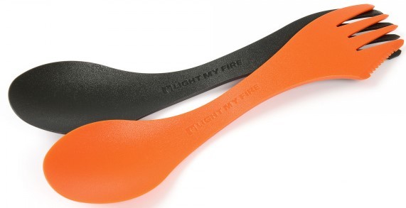 Light My Fire Spork BIO 2-pack rustyorange/slatyblack