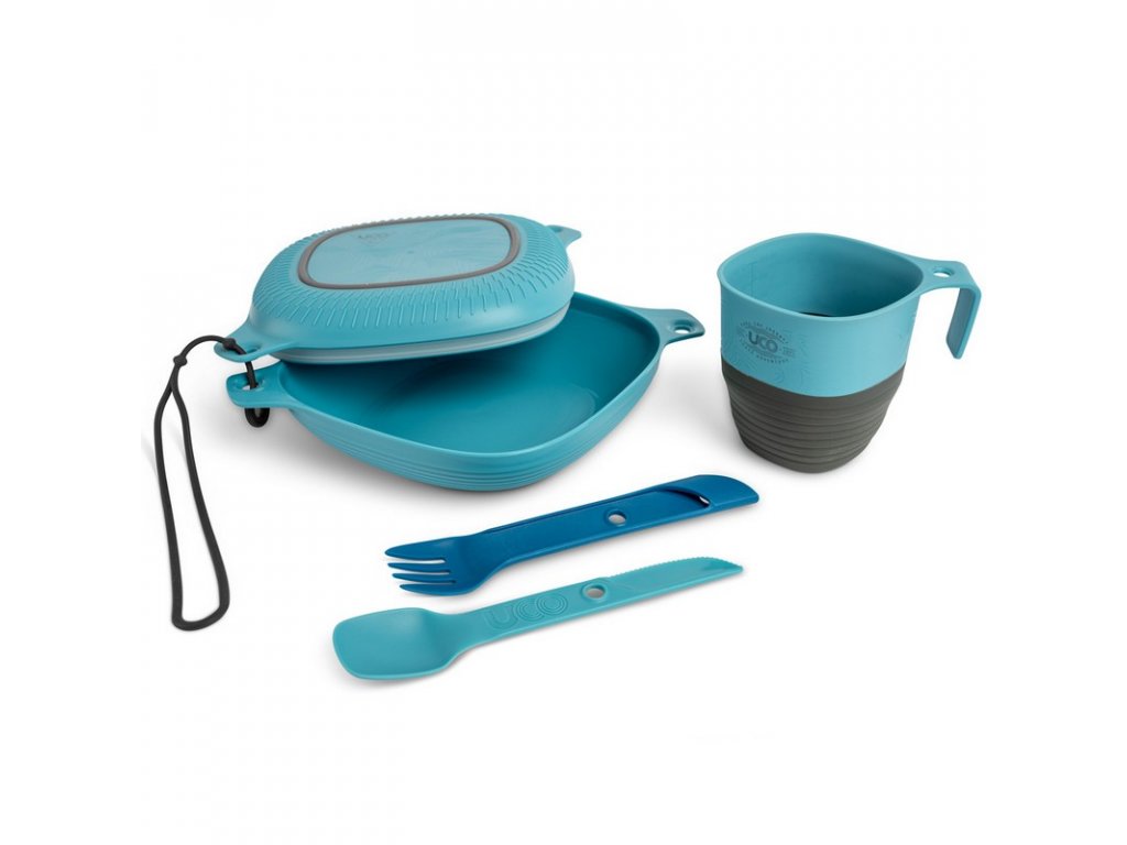 UCO gear UCO Jedálenská sada Mess Kit 6 dielna - Blue