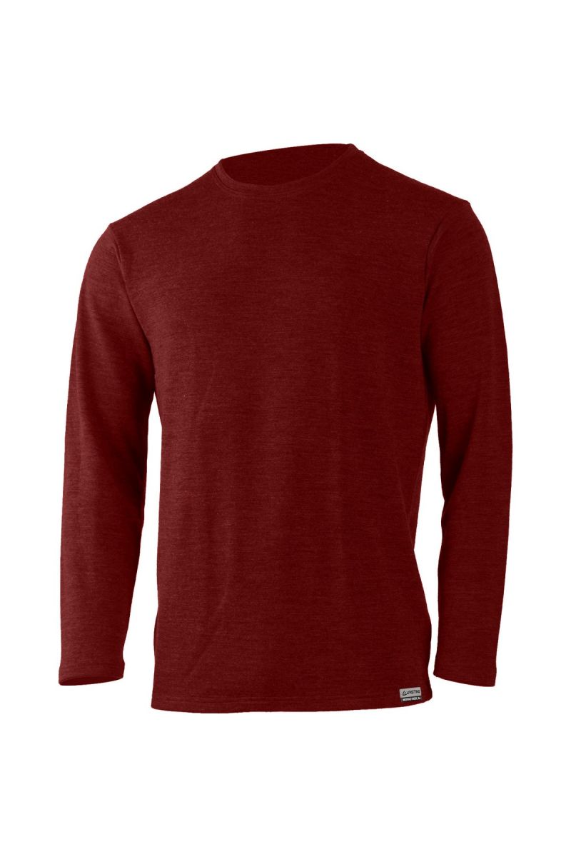 Lasting pánska merino mikina WOLK 3160 červená Veľkosť: XL